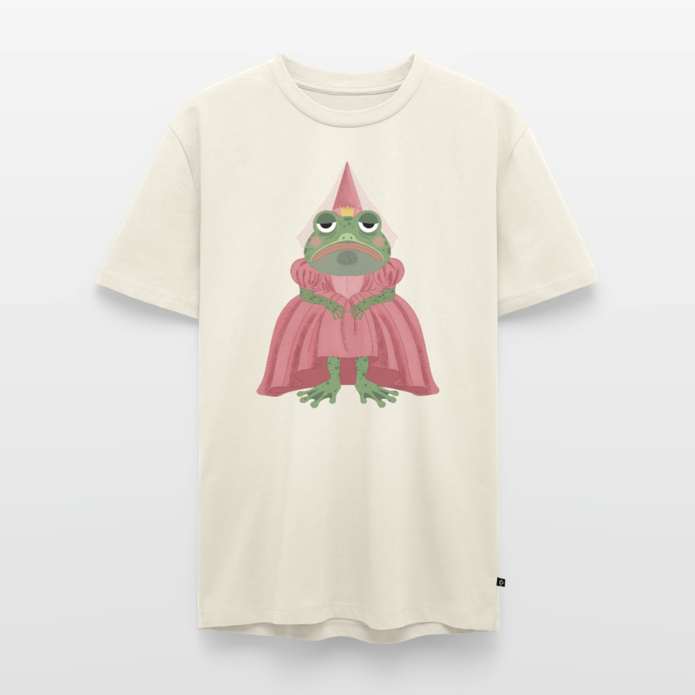 Der ungeküsste Froschkönig | Premium T-Shirt für Männer - Naturweiß