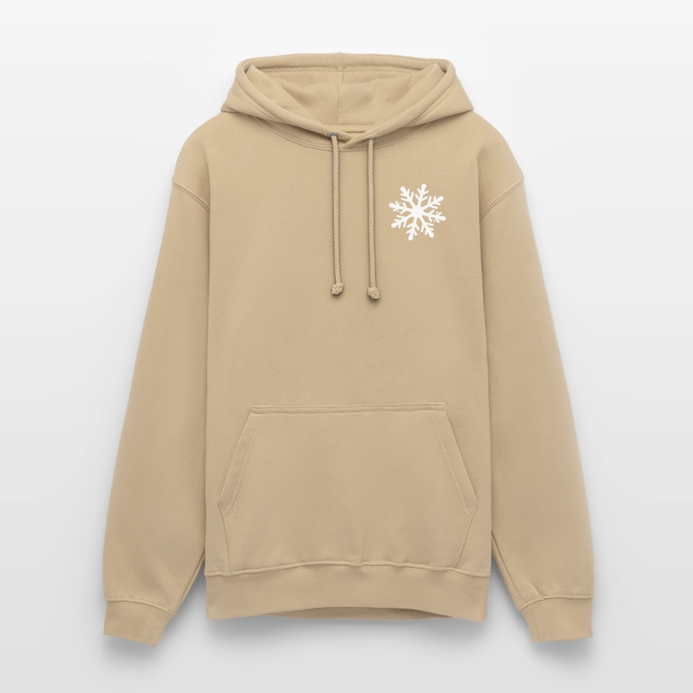 cozy.pinguin.stories.unisex.hoodie - Beige