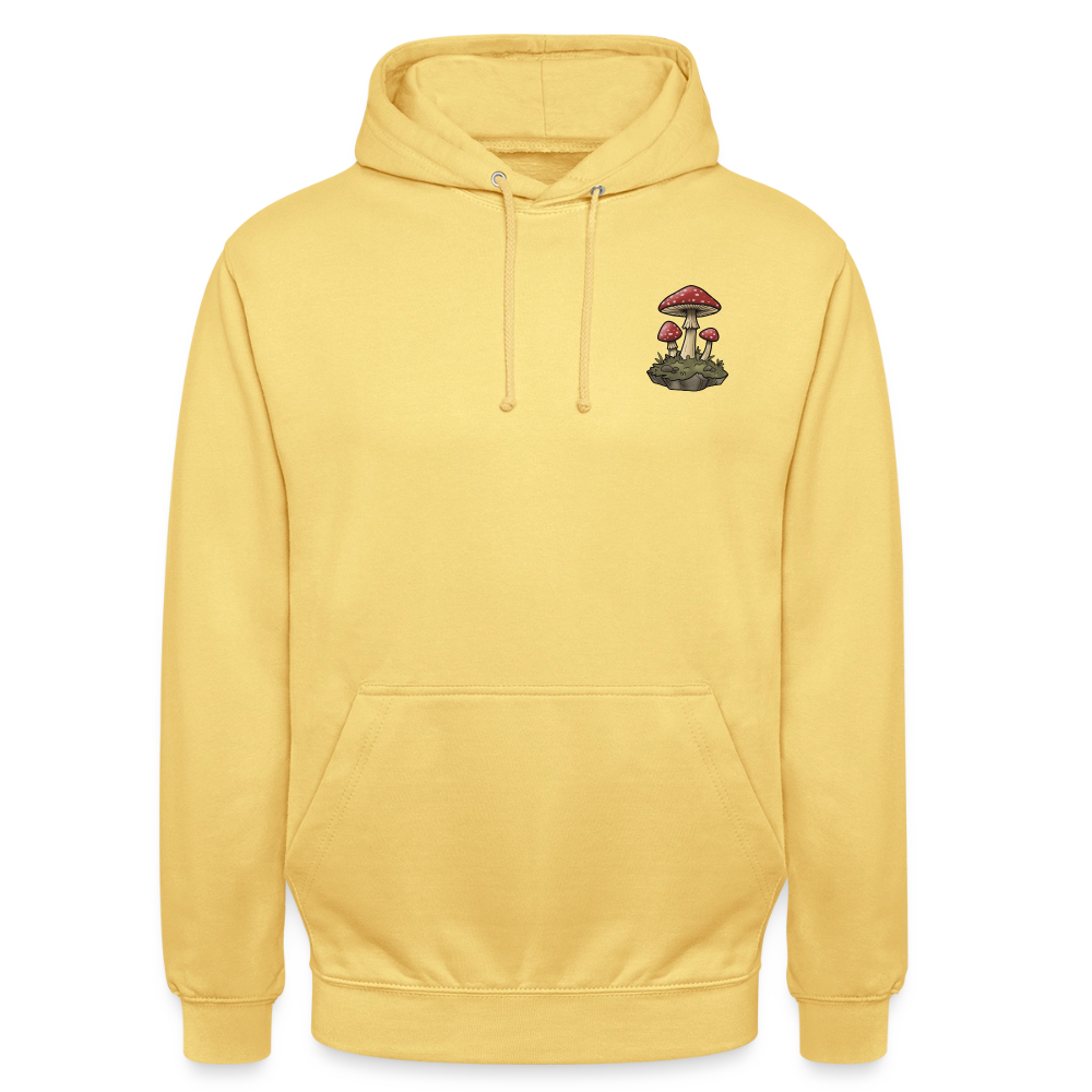 Tarotkarten-Booklover-unisex-hoodie - Zitronengelb