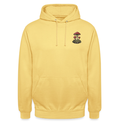 Tarotkarten-Booklover-unisex-hoodie - Zitronengelb