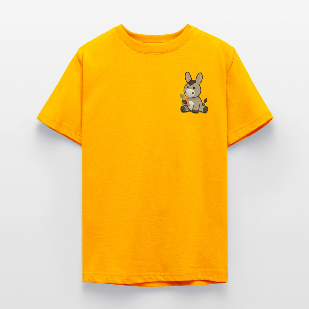 der-kleine-esel-teenager-t-shirt-pocket - Gold