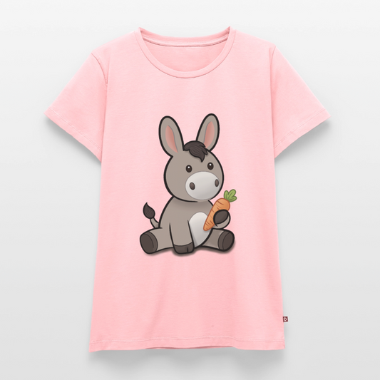 der-kleine-esel-frauen-shirt - Rosa