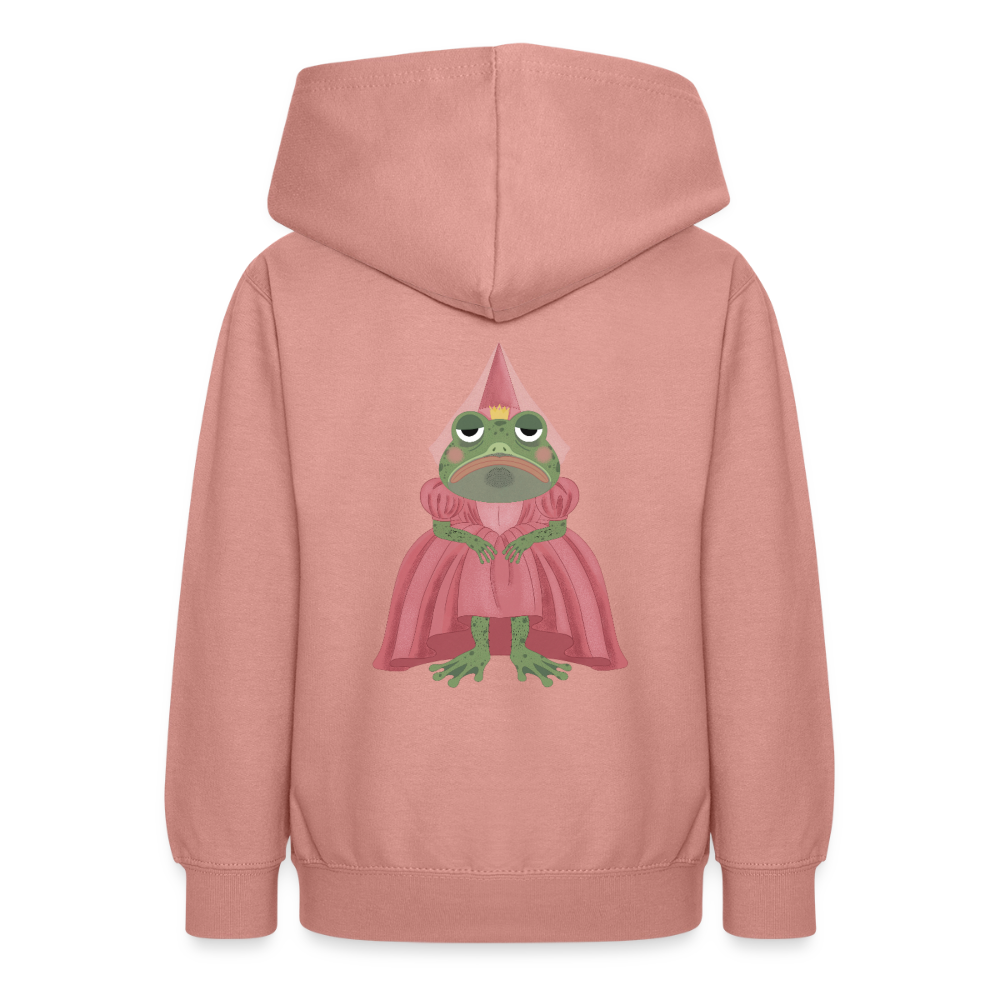 der.ungekuesste.froschkoenig.teenager.hoodie - Altrosa