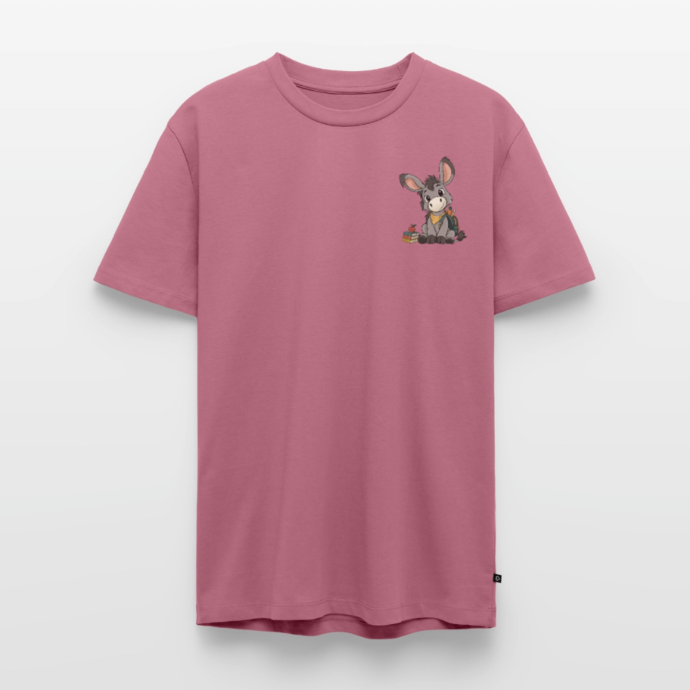 der-kleine-esel-classic-männer-shirt-pocket - Mauve