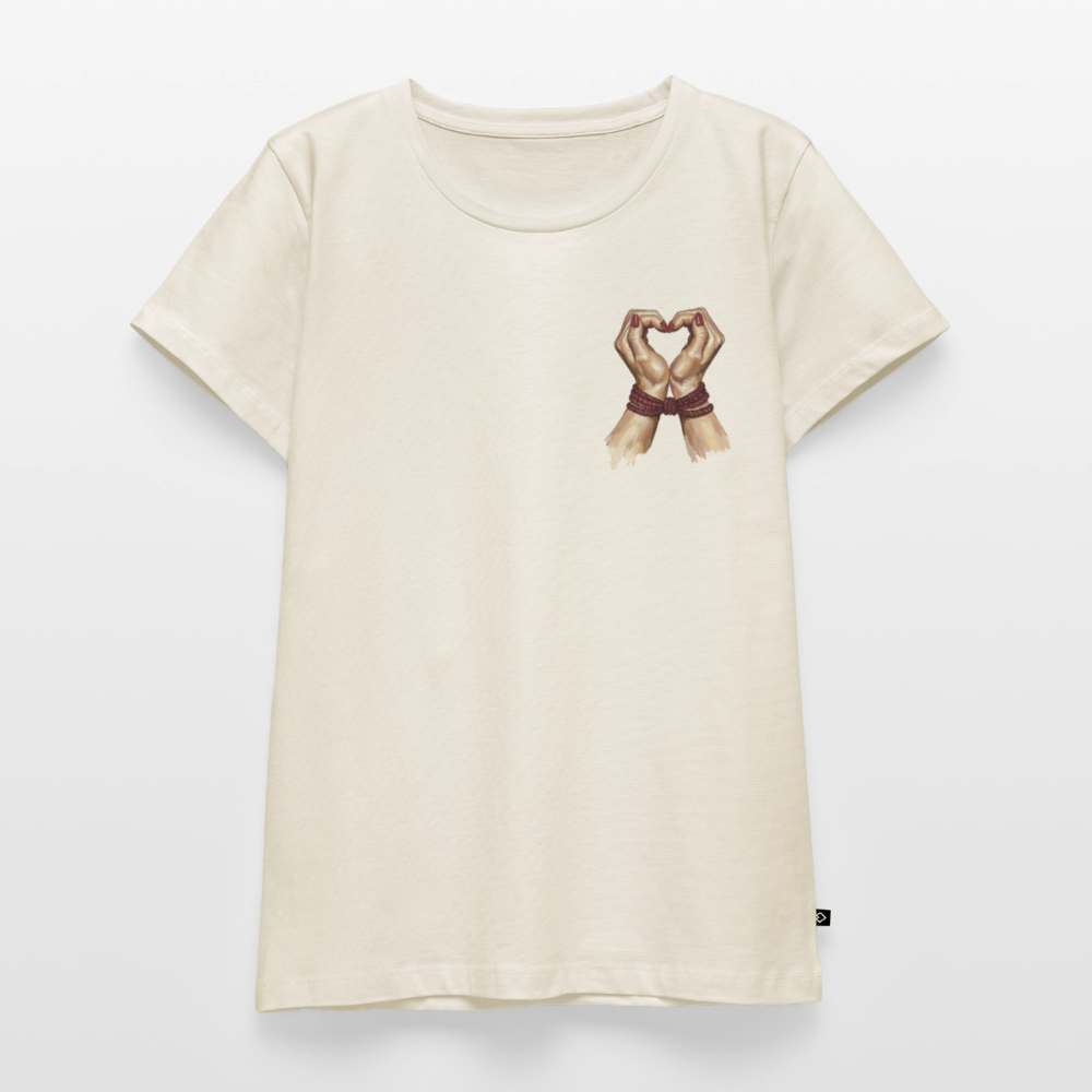 Bound by Love | Premium T-Shirt für Frauen - Naturweiß
