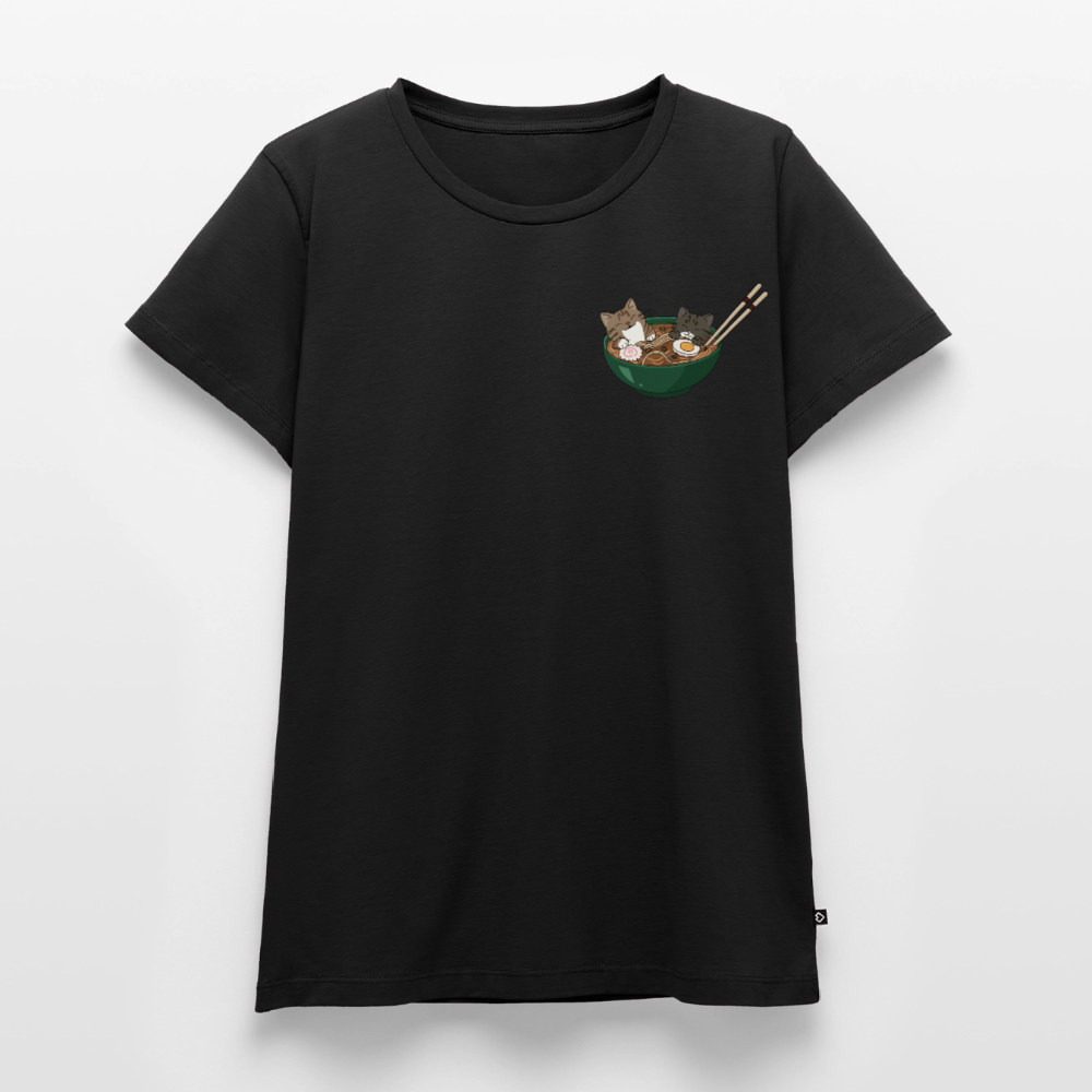 Sushi-Cats-ramen-frauen-shirt - Schwarz