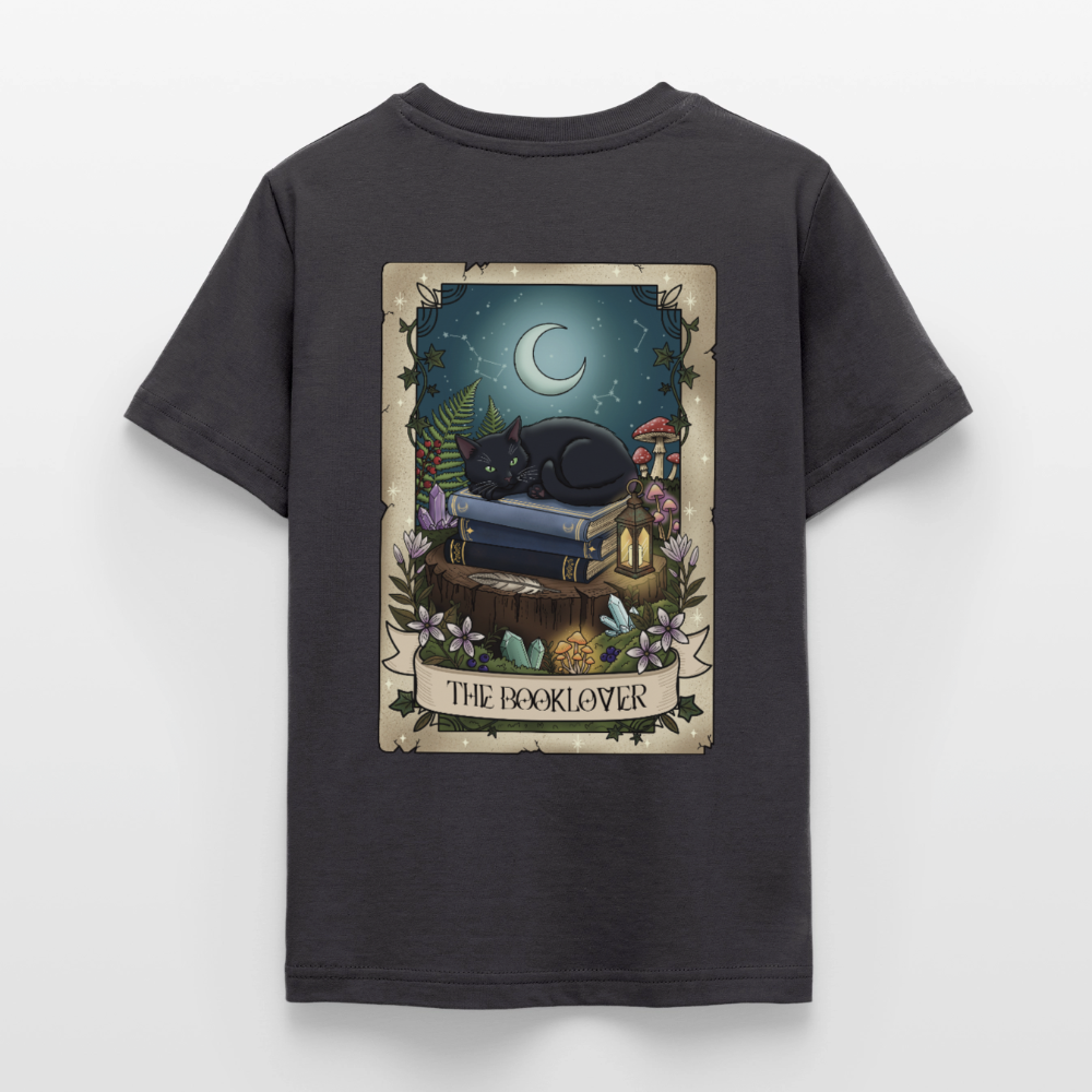 Tarotkarten-Booklover-teenager-shirt - Dunkelgrau