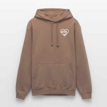 buchverliebt-unisex-hoodie - Mokka