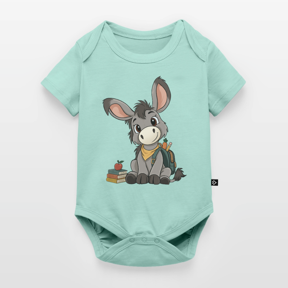 der-kleine-esel-classic-baby-bio-body - Mint 