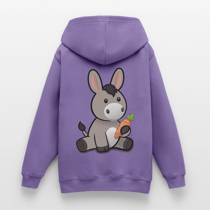 der-kleine-esel-teenager-hoodie - Lavendel