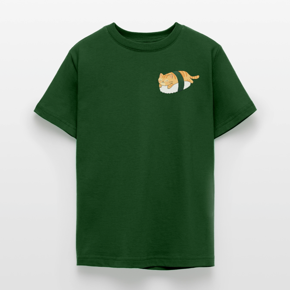 Sushi-Cats-Nigiri-teenager-kinder-t-shirt - Forstgrün 