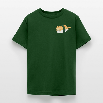 Sushi-Cats-Nigiri-teenager-kinder-t-shirt - Forstgrün 