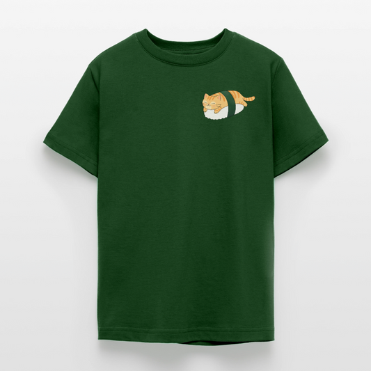 Sushi-Cats-Nigiri-teenager-kinder-t-shirt - Forstgrün 