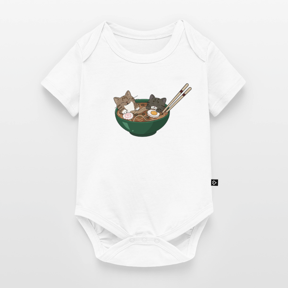 Sushi-Cats-ramen-baby-bio-body - Weiß