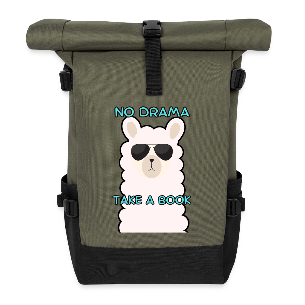 no-drama-unisex-rucksack-22l - Olive/Schwarz