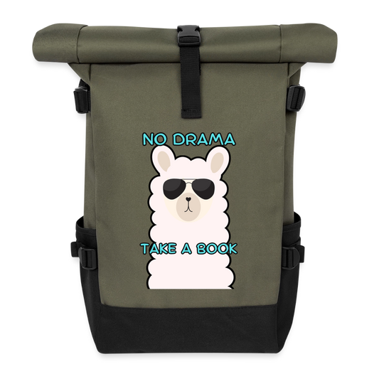 no-drama-unisex-rucksack-22l - Olive/Schwarz