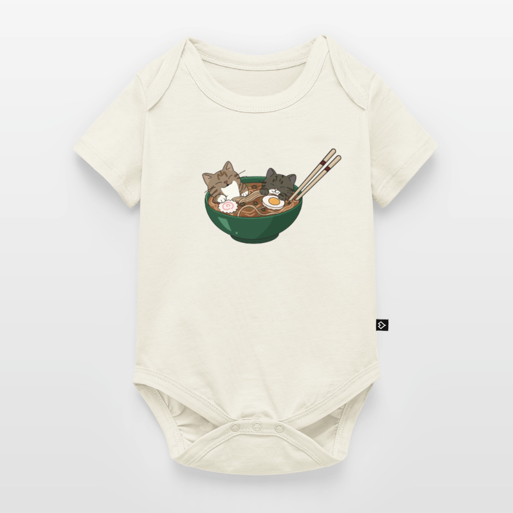 Sushi-Cats-ramen-baby-bio-body - Naturweiß