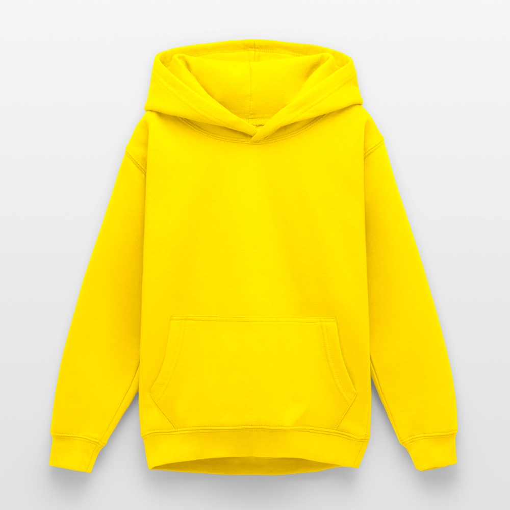 no-drama-teenager-hoodie - Gelb