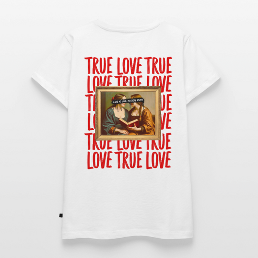 love.is.love.women.frauen.shirt - Weiß