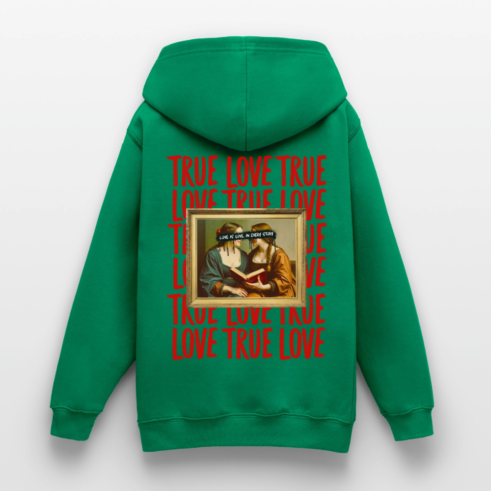 love.is.love.women.unisex.hoodie - Kelly Green