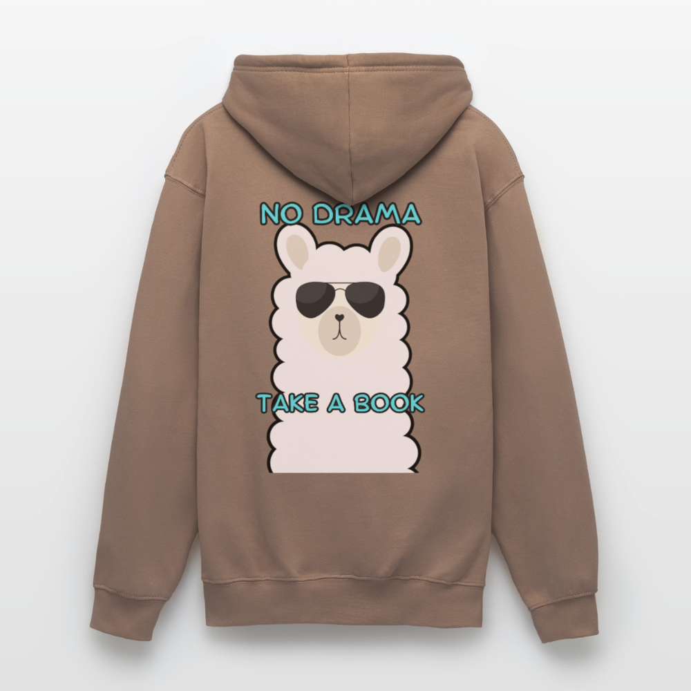 no-drama-unisex-hoodie - Mokka
