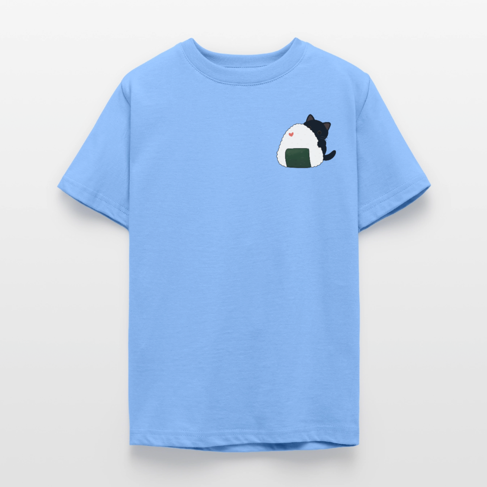 Sushi-Cats-Onigiri-teenager-kinder-t--shirt - Himmelblau