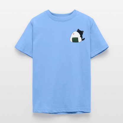 Sushi-Cats-Onigiri-teenager-kinder-t--shirt - Himmelblau