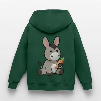der-kleine-esel-kinder-hoodie - Flaschengrün