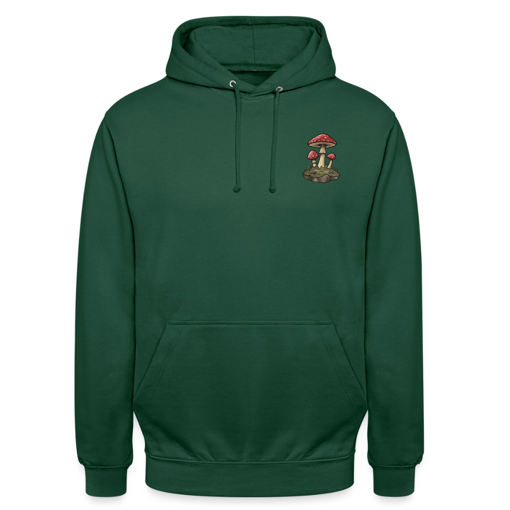 Tarotkarten-Booklover-unisex-hoodie - Flaschengrün