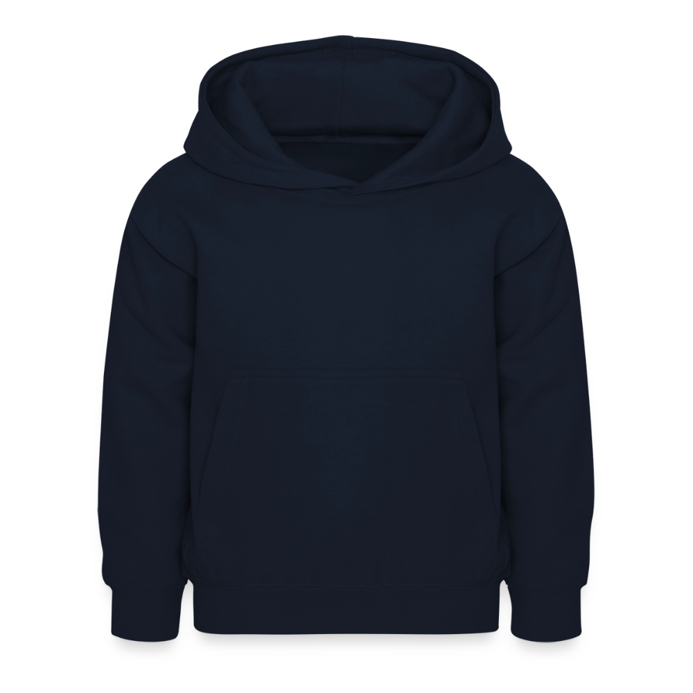 Kleiner.Delfin .große.Welle.kinder.hoodie - Navy