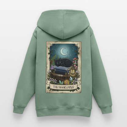 Tarotkarten-Booklover-teenager-hoodie - Graugrün