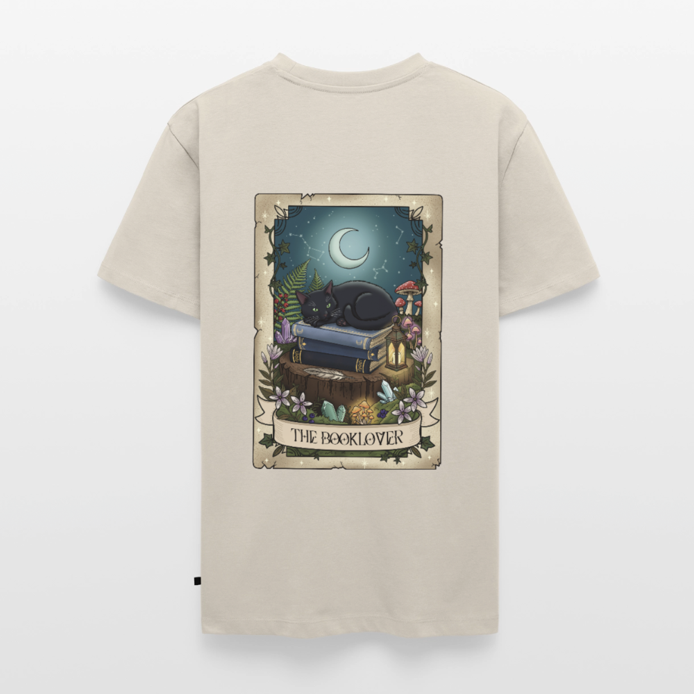 Tarotkarten-Booklover-männer-shirt - Beige