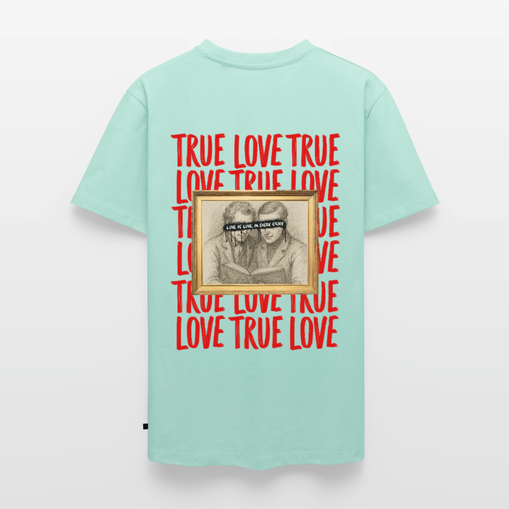 love.is.love.men.männer.shirt - Mint 