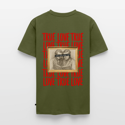 love.is.love.men.männer.shirt - Khaki