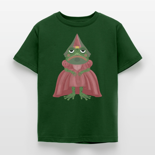 der-ungekusste-froschkonig-teenager-t-shirt - Forstgrün 