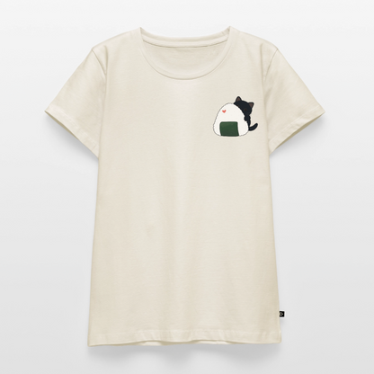 Sushi-Cats-Onigiri-frauen-shirt - Naturweiß