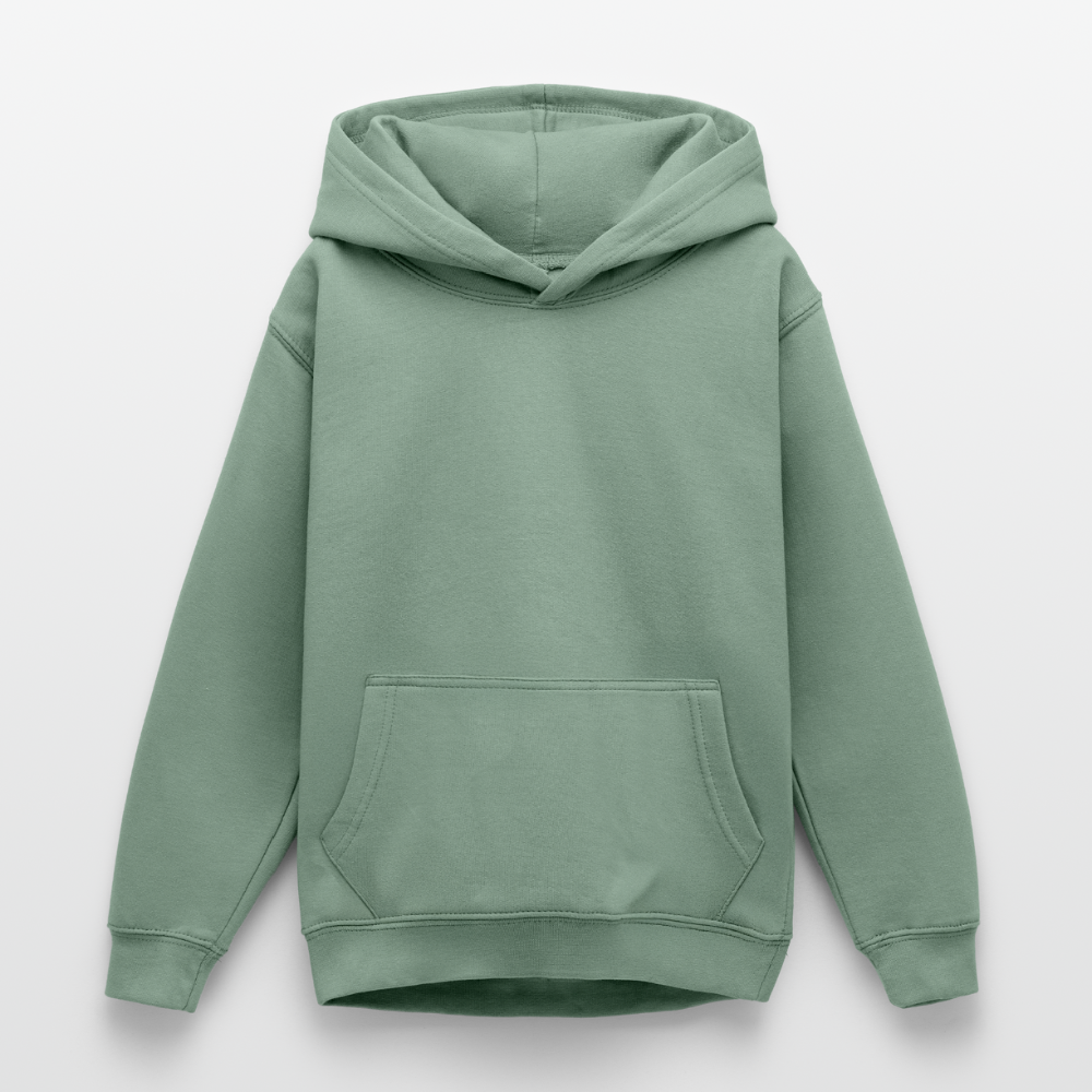 der-kleine-esel-classic--teenager-hoodie - Graugrün