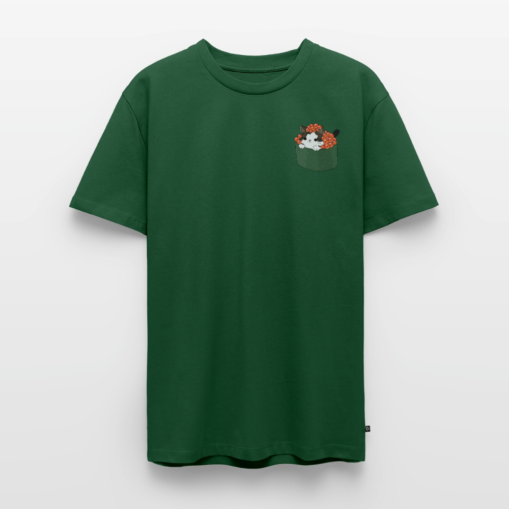 Sushi-Cats-Gunkan-männer-shirt - Flaschengrün