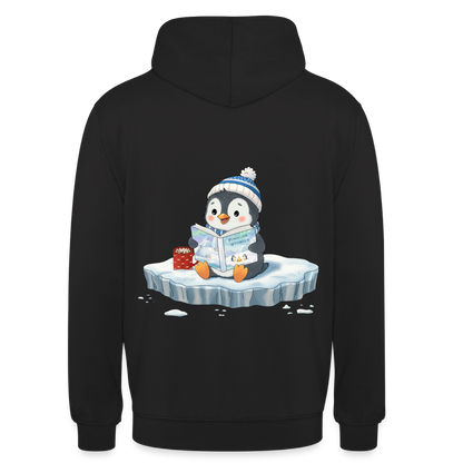 cozy.pinguin.stories.unisex.hoodie - Schwarz
