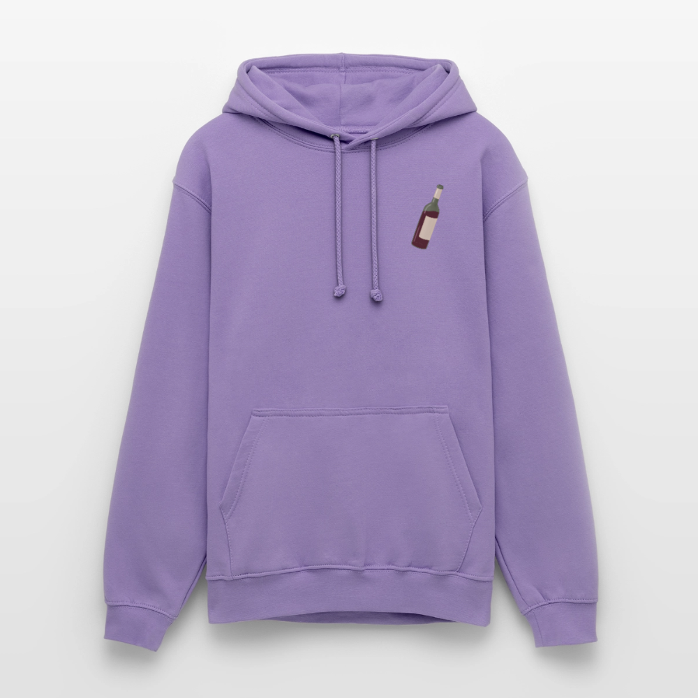 der.asoziale.wolf.unisex.hoodie - Lavendel