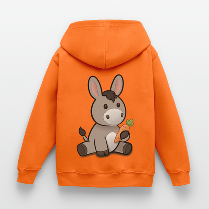 der-kleine-esel-kinder-hoodie - Orange