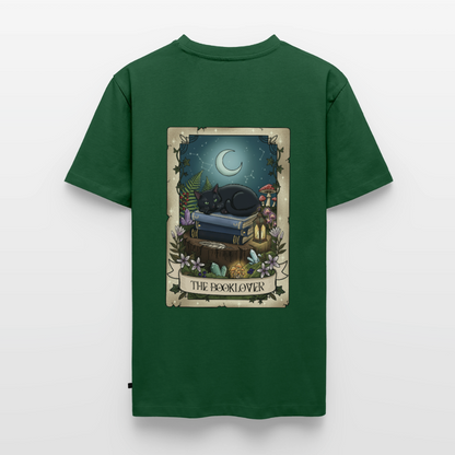 Tarotkarten-Booklover-männer-shirt - Flaschengrün