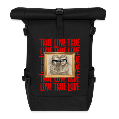 love-is-love-men-unisex-rucksack-22l - Schwarz