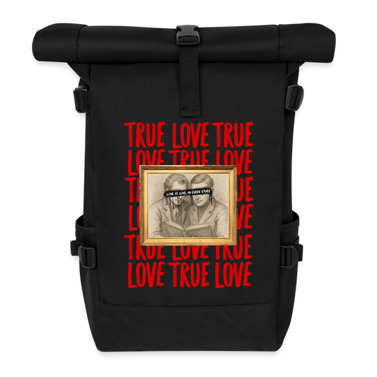 love-is-love-men-unisex-rucksack-22l - Schwarz