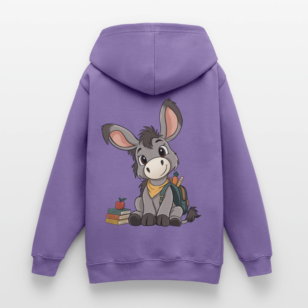der-kleine-esel-classic--teenager-hoodie - Lavendel