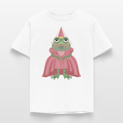 der-ungekusste-froschkonig-teenager-t-shirt - Weiß