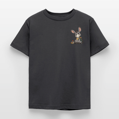 der-kleine-esel-kinder-classic-t-shirt-pocket - Dunkelgrau