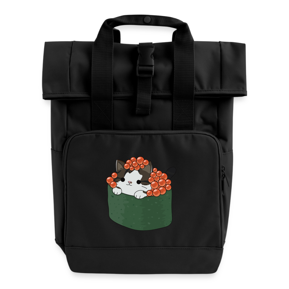 Sushi-Cats-Gunkan-unisex-rucksack-14l - Schwarz