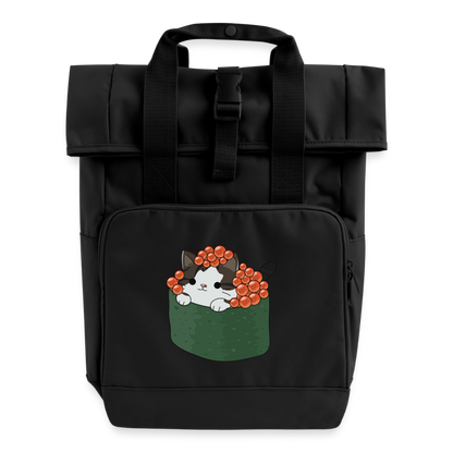 Sushi-Cats-Gunkan-unisex-rucksack-14l - Schwarz