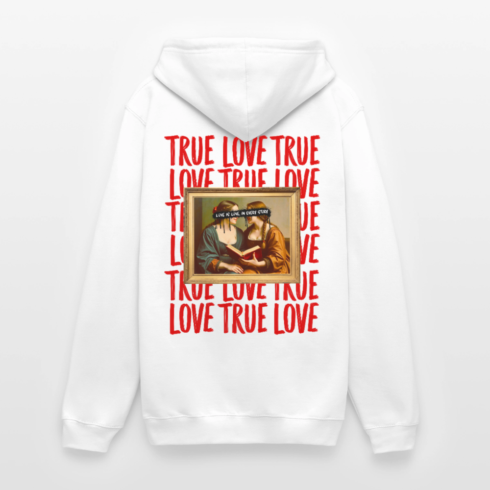 love.is.love.women.Unisex.Hoodie - Weiß